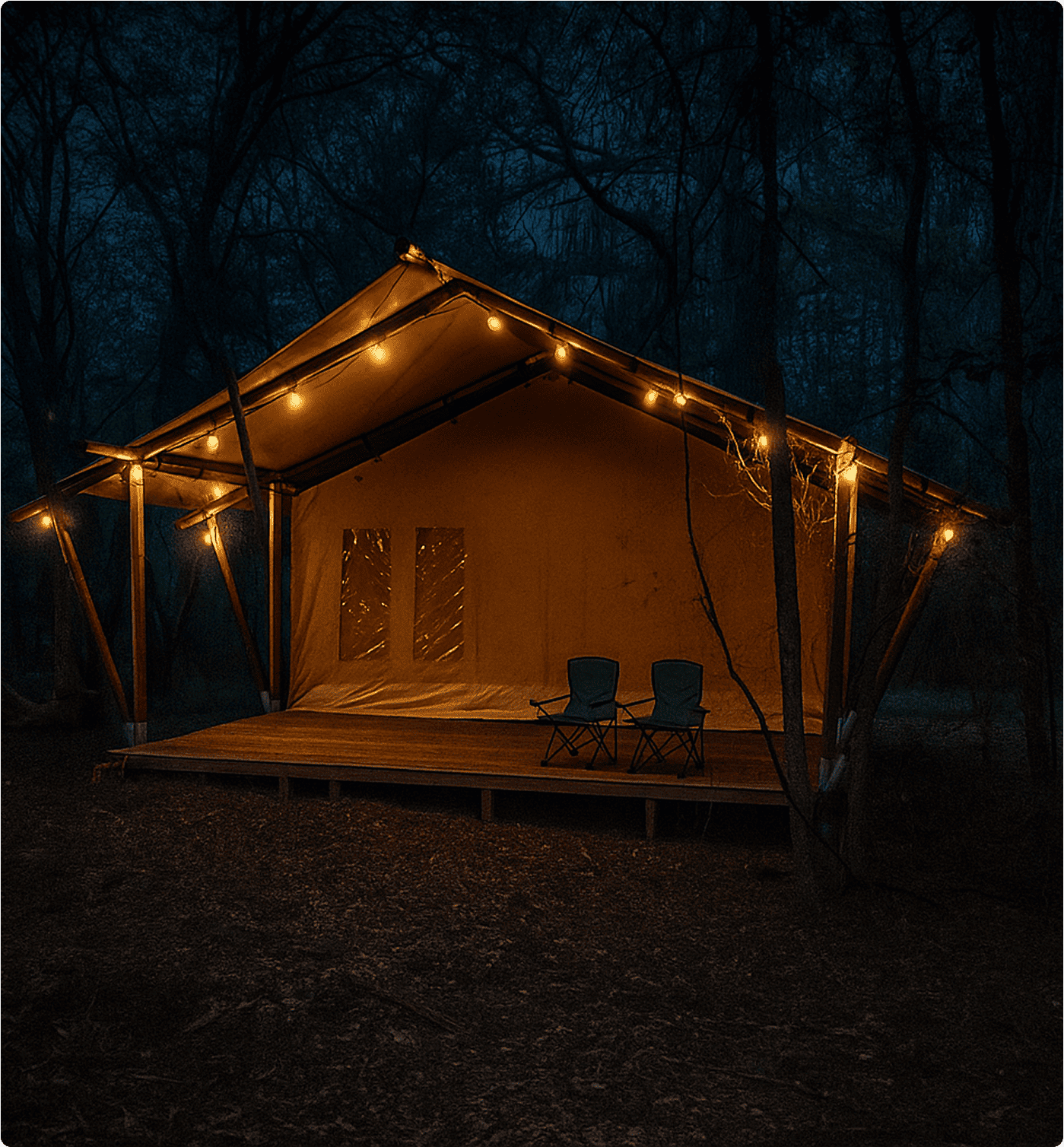 Cabaña en el bosque